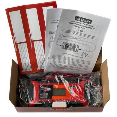Купить Автоматическое импульсное зарядное устройство Elegant Compact 6-12 V / 4 А (EL 100 415) 57894 Преобразователи напряжения инверторы - Зарядные АКБ