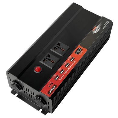 Купить Преобразователь напряжения Elegant 12V - 220V 2000W-4000W С Розетками 12V и 220V 4 USB Клемы (EL 101 402) 58235 Преобразователи напряжения инверторы - Зарядные АКБ