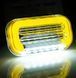 Купити Габаритний вогонь LED для вантажівки 12/24В 110х40 см Функція повороту / Підсвічування номера Жовтий 1 шт 100338 Габаритні вогні - 5 фото из 5