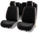 Купить Накидки для сидений Алькантара Napoli Premium комплект Черный красный кант 32553 Накидки для сидений Premium (Алькантара) - 1 фото из 10