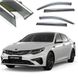 Купить Дефлекторы окон ветровики Benke для Kia Optima K5 JF 2015-2019 Хром Молдинг Нержавейка 3D (BKAK51623-W/S) 32110 Дефлекторы окон KIA - 1 фото из 3