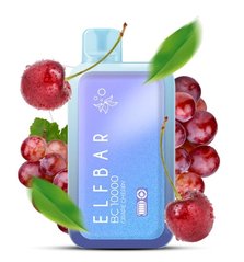 Купити Flavors 10000/13ml Grape Cherry (Виноград Вишня) З Індикацією 65932 Одноразові POD системи