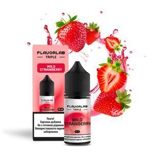 Купить Жидкость Самозамес Flavorlab Triple 30ml Wild Strawberry Дикая клубника 89824 Жидкости FL