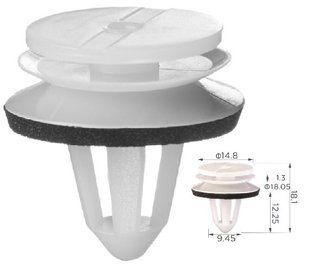 Купить Клипса крепления VW Audi Seat Skoda 6X0868243A (C1279) 73254 Фиксатор дверного типа