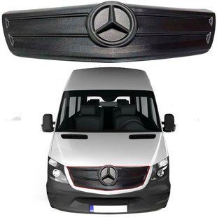 Купить Зимняя накладка на решетку радиатора Merсedes Sprinter 2014-2018 Мат (AutoElement) 66341 Зимние накладки на решетку радиатора