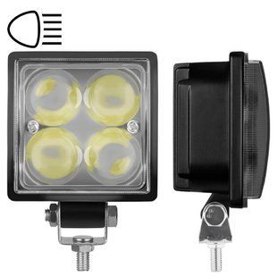 Купить LED фара Brevia Sport Дальний свет 10-30V 12W 880Lm Алюминиевый корпус IP68 (10602QLX1) 87064 Дополнительные LЕD фары
