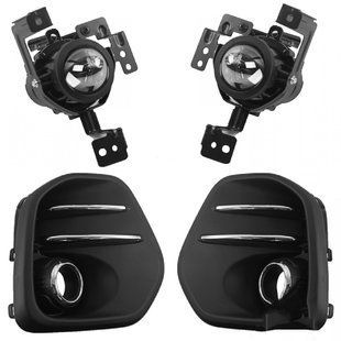 Купить LED Противотуманные фары для Kia Sportage KX5 2016-2018 HB4 12V 55W с проводкой Комплект (KA-166) 94874 Противотуманные фары модельные Иномарка