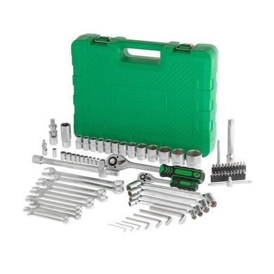 Купить Набор инструментов 1/2" & 1/4" 77 ед. INTERTOOL ET-6077 77915 Наборы инструментов