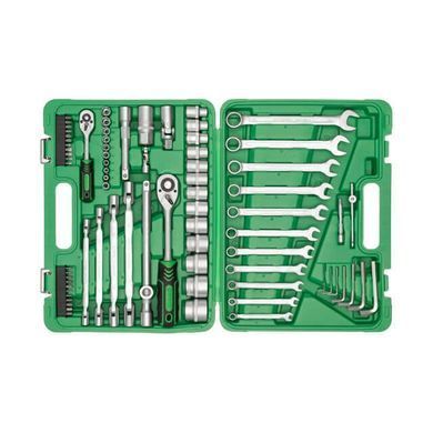 Купить Набор инструментов 1/2" & 1/4" 77 ед. INTERTOOL ET-6077 77915 Наборы инструментов