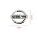 Купити Емблема Nissan Хром 129х110 мм (4 направляючі) 628891JA0A 90089 Емблеми на іномарки - 2 фото из 5