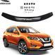 Купити Дефлектор капота мухобійка Nissan X-Trail / Rogue (T32) 2014-2020 Євро Кріплення (Logo X-Trail) Voron Glass 89937 Дефлектори капота Nissan - 1 фото из 8