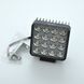 Купить Дополнительная LED фара 48W (3W*16) 10-30V 108x108x58 mm Ближний 1 шт (BOL1803 Flood) 8492 Дополнительные LЕD фары - 1 фото из 3