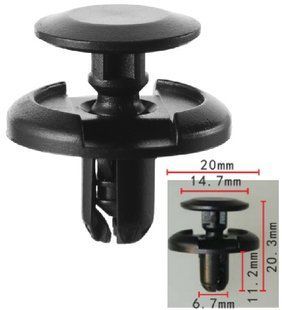 Купить Клипса Mitsubishi Honda Lexus Toyota Fiat Suzuki 0940907332, 9046707164, 0155309191 (C1399) 74010 Фиксатор распорный с фиксацией
