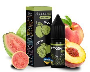 Купить Chaser жидкость 10 ml 50 mg Balance Mix Гуава Персик 66543 Жидкости от CH