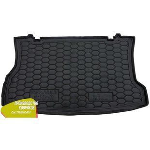 Купити Автомобільний килимок у багажник Renault Clio 2 1998- Hatchback / Гумо - пластик 42329 Килимки для Renault