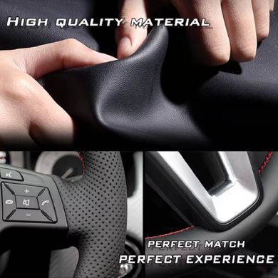 Купити Чохол Обплетення Керма для Honda Accord 2008-2012 Шкіра (Модельна Викрійка) №19 101004 Оплетки на кермо