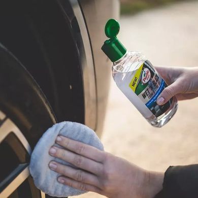 Купить Гель для полировки и ухода за шинами Turtle Wax черный лоск для шин 300 мл (53165) 67605 Чернение резины Бампера Пластика