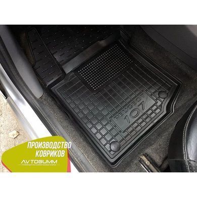 Купити Передні килимки в автомобіль Peugeot 107 2005- (Avto-Gumm) 26782 Килимки для Peugeot