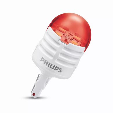 Купити Світлодіод 12V бесцок. W21/5 Philips 11066U30RB2 LED Red Ultinon Pro3000 2шт 25776 Світлодіоди - Philips, NARVA