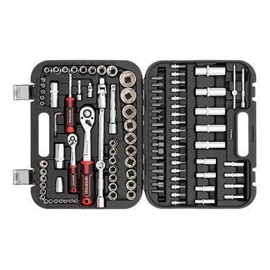 Купить Набор инструментов 1/2" & 1/4", 110 ед., SUPER LOCK STORM, Cr-V INTERTOOL ET-8110 77863 Наборы инструментов