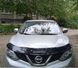 Купить Дефлектор капота мухобойка для Nissan Qashqai 2014-2017 (Voron Glass) MN10614 96482 Дефлекторы капота Nissan - 4 фото из 11