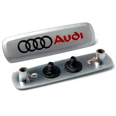 Купити Емблема шильдик Audi для автомобільних килимків Алюміній 1 шт 60775 Емблеми шильдики Підп'ятники для автокилимків
