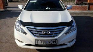 Купити Дефлектор капоту мухобійка для Hyundai Sonata, 09- 7264 Дефлектори капота Hyundai