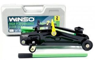 Купить Домкрат гидравлический подкатной Winso 2 т / 125-305 мм / Пластиковый бокс (171660) 25372 Домкраты подкатные