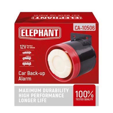 Купити Сигнал заднього ходу Еlephant 12V "Bi-Bi" (СА-10506) 91441 Сирени - Задній хід