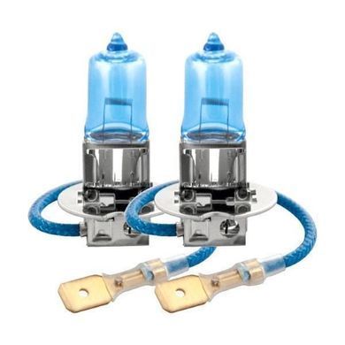 Купить Автолампа галогенная Brevia Power White + 60% H3 12V 55W 4300K 2 шт (12030PWS) 38209 Галогеновые лампы Brevia