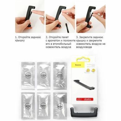 Купити Автомобільний ароматизатор Baseus Paddle car air freshener SUXUN-BP 32557 Ароматизатори VIP
