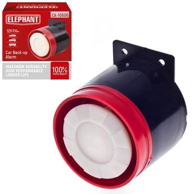 Купити Сигнал заднього ходу Еlephant 12V "Bi-Bi" (СА-10506) 91441 Сирени - Задній хід