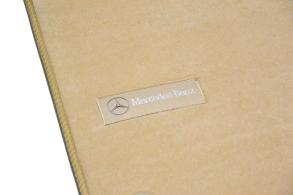 Купить Коврики в салон ворсовые для Mercedes E211 CLS C219 2002-2009 задний привод Premium Бежевые 32841 Коврики для Mercedes-Benz