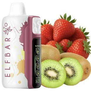 Купить ЕІf Ваг Sour King 30000 Sour Strawberry Kiwi Кислая Клубника Киви 90893 Одноразовые системы