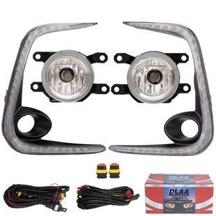 Купить LED Противотуманные фары для Toyota Corolla 2017- H8 12V 35W DRL-6W/6W FOG+DRL+TURN с проводкой Комплект (TY-9377L-1 3в1) 86846 Противотуманные фары модельные Иномарка