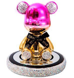 Купить Ароматизатор автомобильный с качающейся головой Lucky Bear CHAOBAO Розовое Золото (Океан) 79556 Ароматизаторы VIP