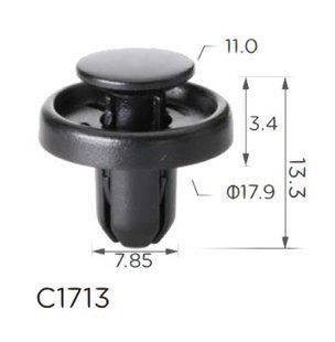 Купить Клипса распорные Subaru, Toyota, Lexus (909140065, SU00302989, SU003-02989, 11355) (C1713) 74014 Фиксатор распорный с фиксацией