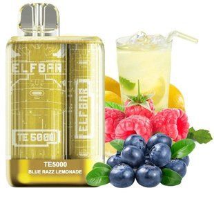 Купити ЕІf Ваг TE5000 POD 5% Оригінал Blue Razz Lemonade Синя Малина Зі Льодом (Підряджається) 57673 Одноразові системи