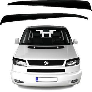 Купити Вії фар Volkswagen T4 1990-1998 (під прямі фари) Voron Glass 58316 Вії - Захист фар