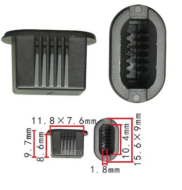 Купить Клипса втулка фиксатор Fiat, Citroen, Renault (82422490, 7703081019, 7754387, 46478225) (C3874) 73962 Фиксатор распорный с фиксацией