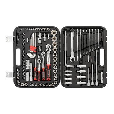 Купить Набор инструментов 1/2" & 3/8" & 1/4", 126 ед., Cr-V STORM INTERTOOL ET-8126 77867 Наборы инструментов