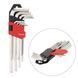Купить Набор инструментов 1/2" & 3/8" & 1/4", 126 ед., Cr-V STORM INTERTOOL ET-8126 77867 Наборы инструментов - 6 фото из 11