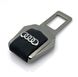 Купити Заглушка ременя безпеки з логотипом Audi Темний хром 1 шт 39468 Заглушки ременя безпеки - 6 фото из 6