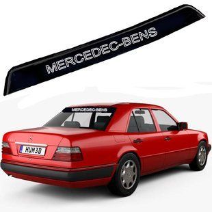 Купити Cпойлер заднього скла козирок для Mercedes-Benz E-Class (W124) 1985-1995 Voron Glass 67335 Спойлери на заднє скло