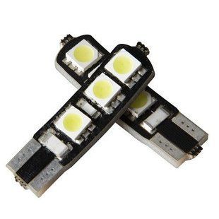 Купить Светодиод 12V Т10 Обманка Белый SMD 6 5050 10101 +90Lm уп.10шт 25731