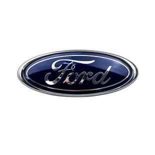 Купити Емблема задня Ford синя 175х74 мм метал (на скотчі) 94797 Емблеми на іномарки