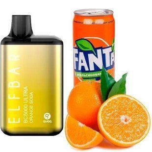Купить ЕІf Ваг BC5000 Ultra POD 5% Orange Soda - Апельсиновая газировка (Подзаряжаемый) 58064 Одноразовые системы