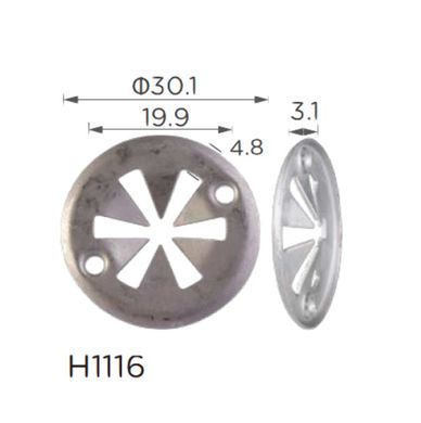 Купити Шайба D=30MM Volkswagen, Audi, Seat, Skoda, Ford (N90335004, N90335006, 6715468, 20531, ROM 70143Z)H1116) 73865 Скоба Шайба Металева