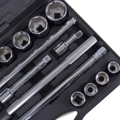 Купить Набор головок Alloid 3/4" 23 шт 19-50 мм (НГ-6023М) 86205 Наборы инструментов