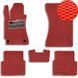Купить Коврики в салон EVA для Subaru Forester II (F11) 2002-2008 с подпятником Красные 5 шт 80317 Коврики для Subaru